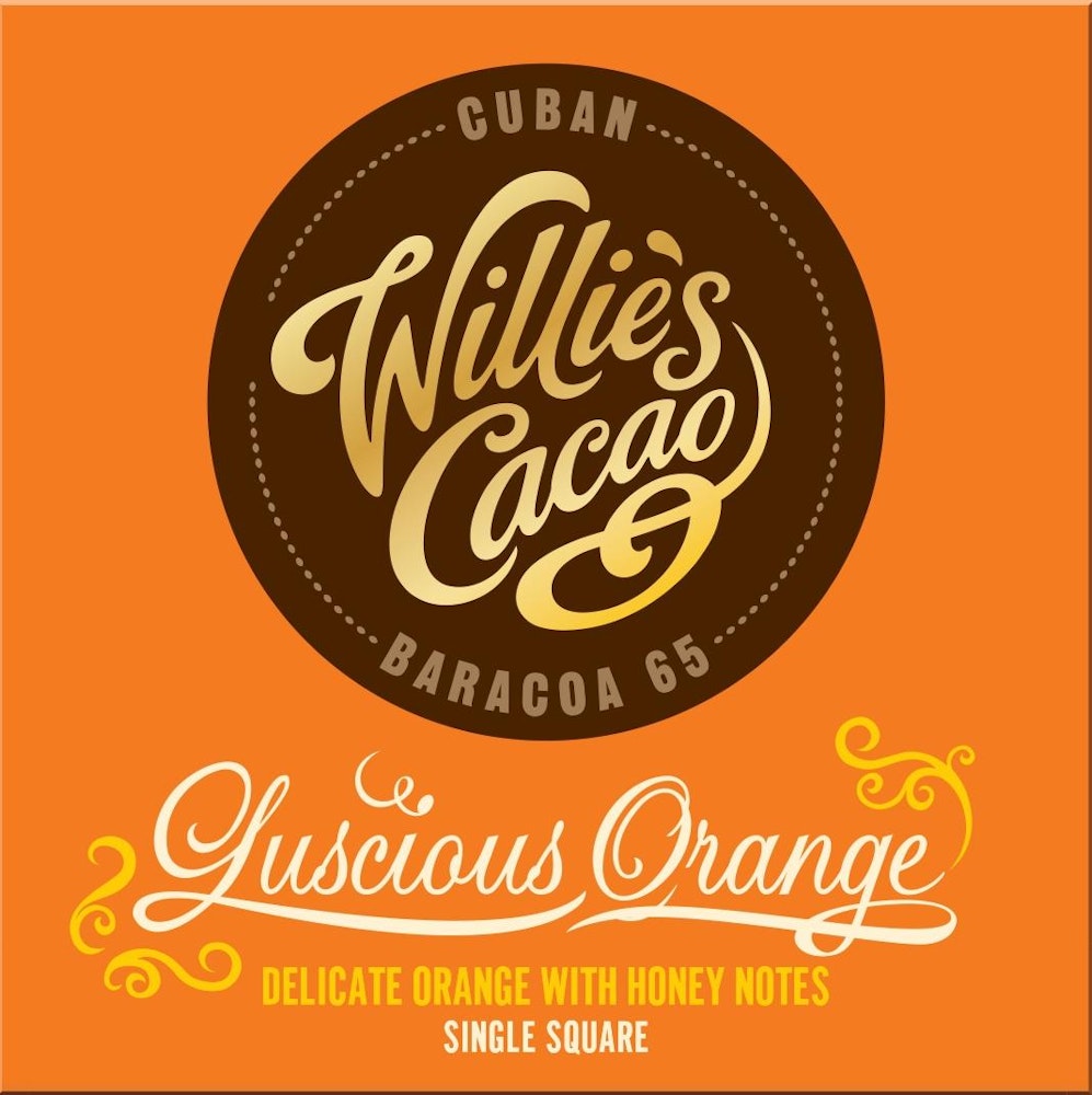 Willies Cacao Choklad Cuban Apelsin 65% Willies Cacao