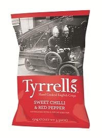 Tyrrells Chips Sweet Chili & Redpepper Tyrrells
