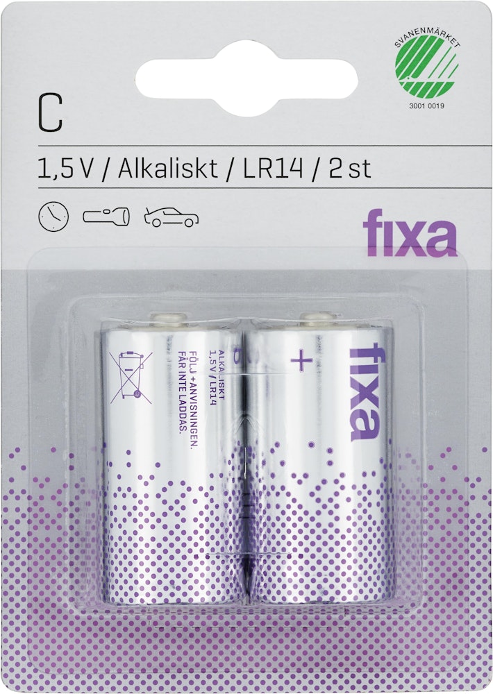 Fixa Batterier C 2-p Fixa