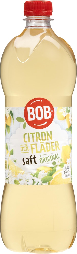 Bob Saft Citron/Fläder 0,95L Bob