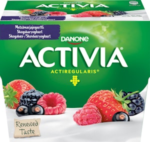 Activia Yoghurt Skogsbär 2,9% 4x125g Activia