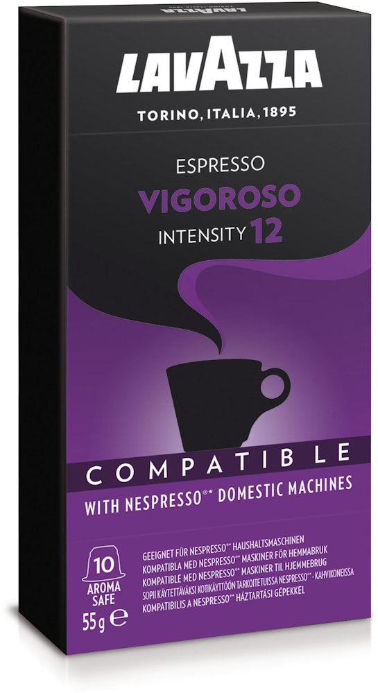 Lavazza Kaffekapslar Espresso Vigoroso, No12, 10-p Lavazza