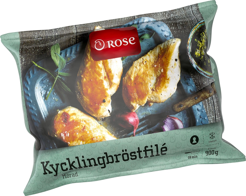 Rose Kyckling Kycklingbröstfilé Fryst Rose