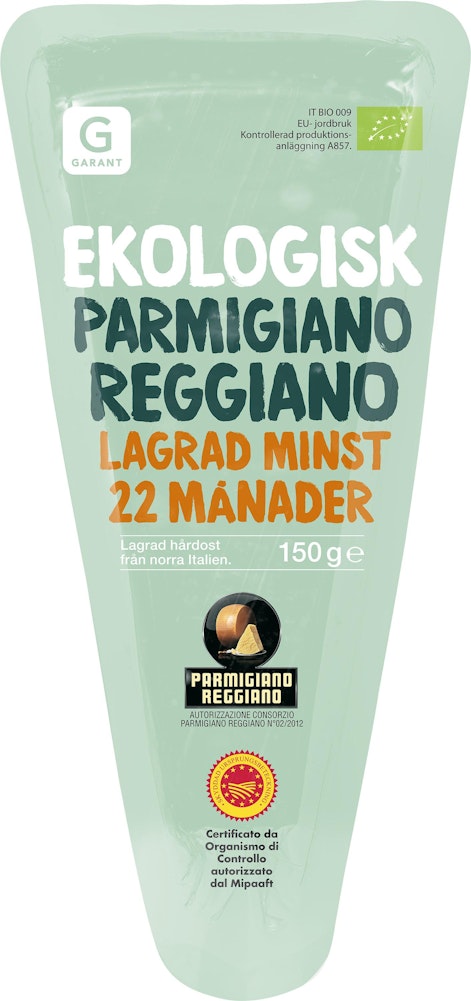 Garant Parmigiano Reggiano 22M EKO 150g Garant Eko