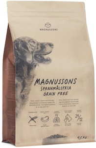 Magnusson Hundmat Spannmålsfri 4,5kg Magnusson