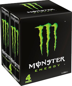 Monster Energy 4x500ml