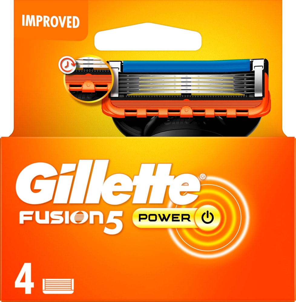 Gillette Rakblad Fusion 5 Power 4-p Gillette