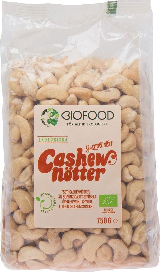 Biofood Cashewnötter EKO Bio food