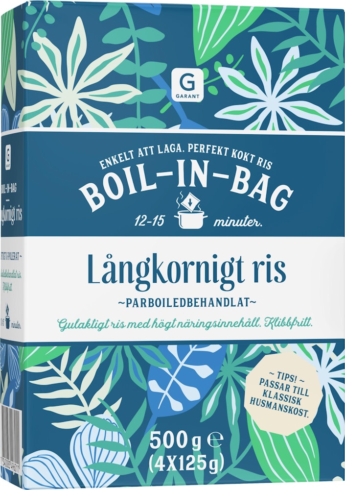 Garant Ris Långkorn Boil-in-Bag 4x