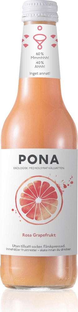Pona Dryck Rosa Grape EKO 330ml Pona