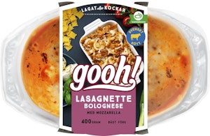 Gooh! Lasagnette Bolognese med Mozzarella 400g Gooh!