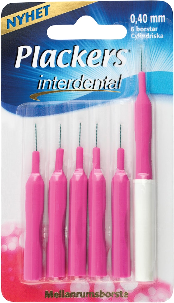 Plackers Interdental 0.40mm 6-p Plackers