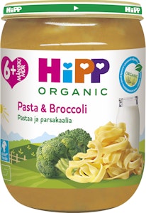 Hipp Pasta & Broccoli 6M EKO 190g Hipp