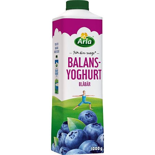 Arla Yoghurt Balans Blåbär 1,3% Arla