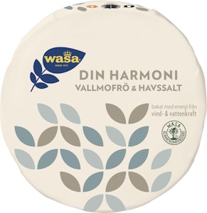 Wasa Din Harmoni Vallmofrö & Havssalt 260g Wasa