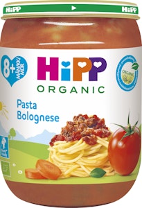 Hipp Pasta Bolognese 8M EKO 190g Hipp
