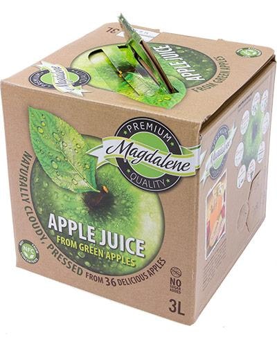 Frukt & Grönt Äppelmust Gröna Äpplen Bag-in-box 3L Magdalene