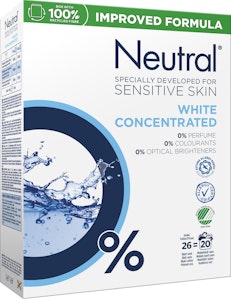 Neutral Tvättmedel White 975g Neutral