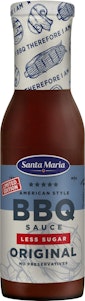Santa Maria Sås Bbq Original Mindre Socker