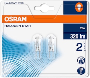 Osram Halostar 20W G4 2-pack Osram