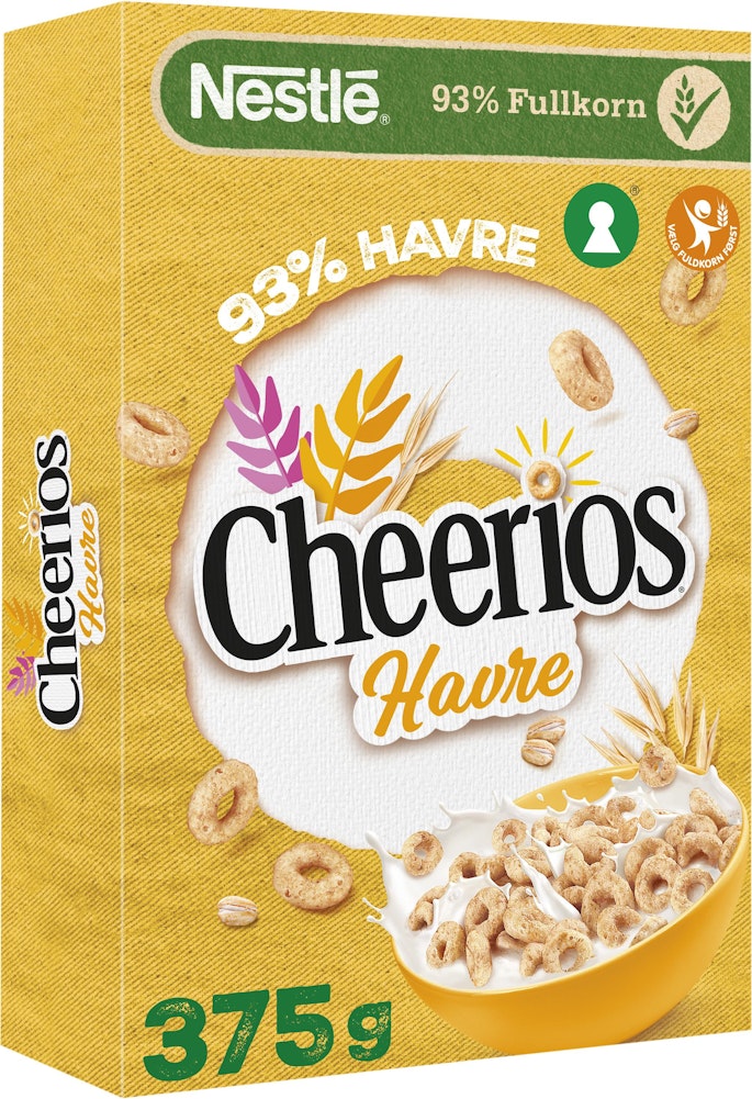 Nestlé Havreflingor Cheerios Fullkorn Nestlé