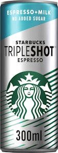 Starbucks Tripleshot Espresso Utan Tillsatt Socker Fairtrade 300ml Starbucks