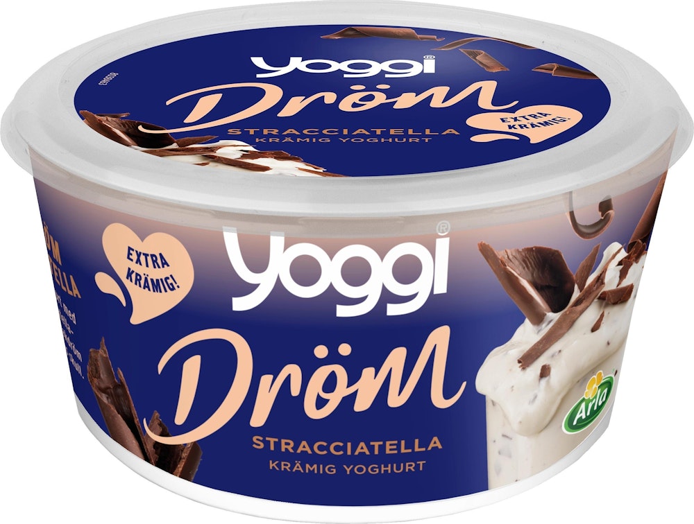 Yoggi Yoghurt Dröm Stracciatella Laktosfri 450g Yoggi