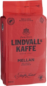 Lindvalls Kaffe Bryggkaffe Mellanrost 450g Lindvalls Kaffe