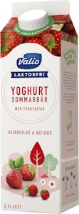 Valio Fruktyoghurt Sommarbär Laktosfri 2,1% 1000g Valio