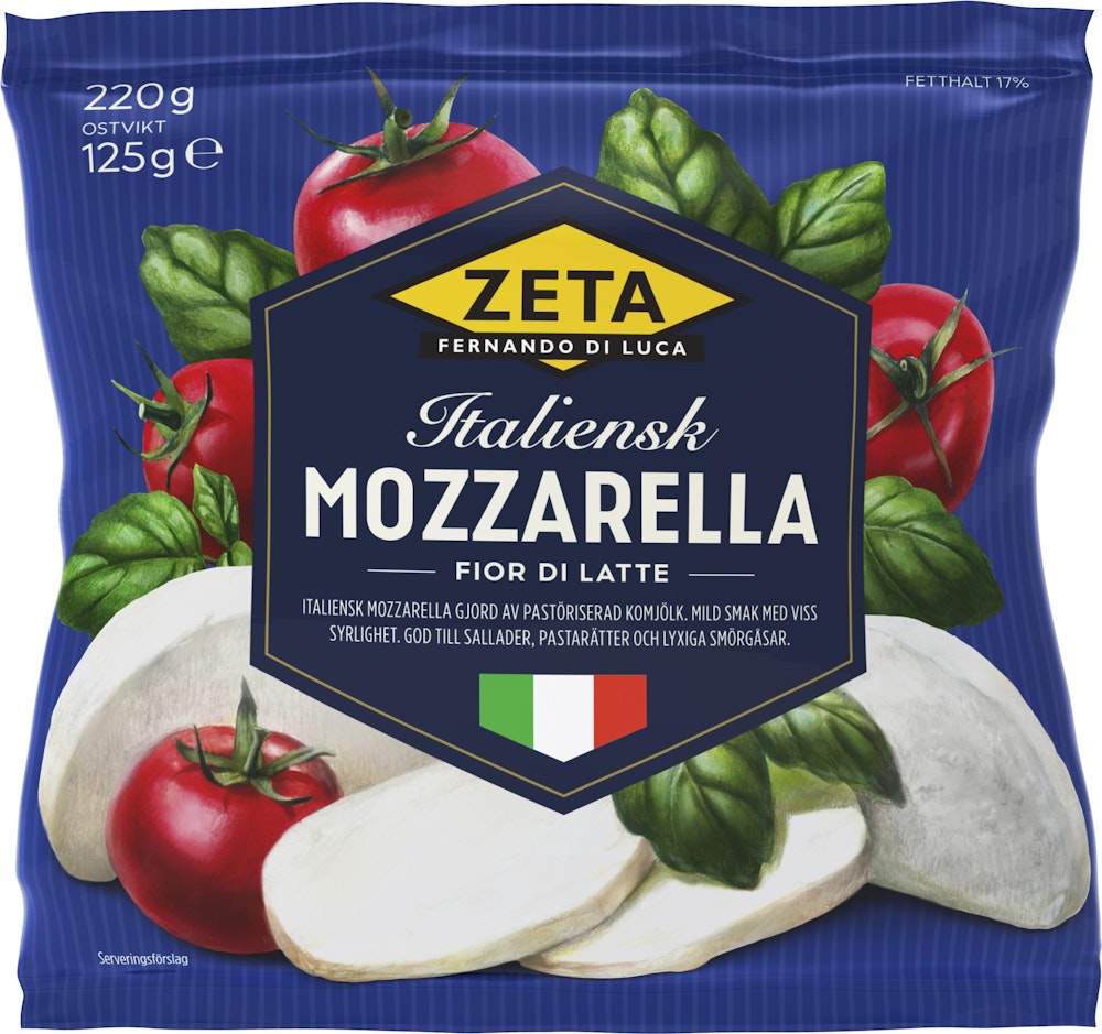 Zeta Mozzarella Italiensk Zeta