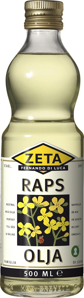 Zeta Rapsolja 0,5L Zeta