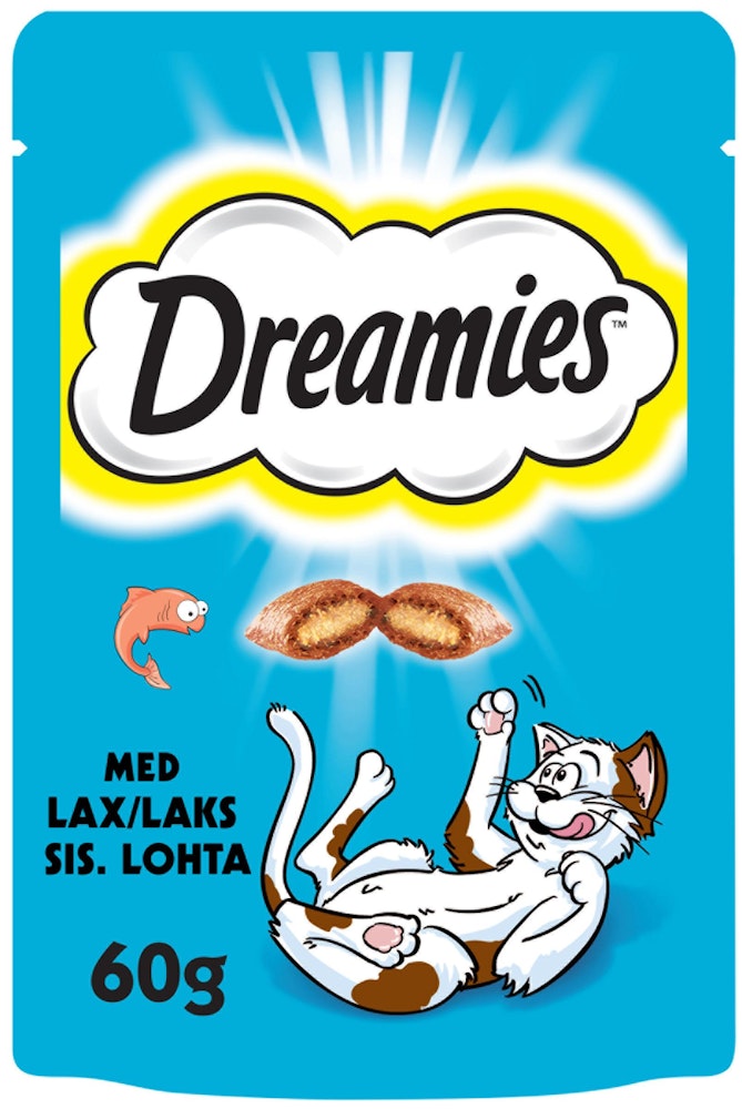 Dreamies Kattgodis Lax Dreamies
