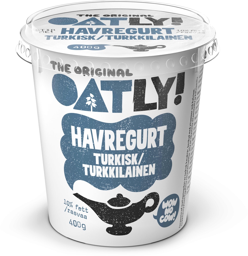 Oatly Havregurt Turkisk 10% 400g Oatly