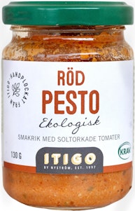 ITIGO Pesto Röd EKO/KRAV 130g Itigo