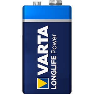 Varta Alkaliskt Batteri 9V Longlife Power Varta