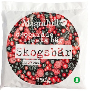 Magnihill Skogsbär Fryst 750g Magnihill