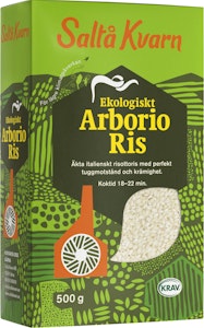 Saltå Kvarn Arborioris KRAV 500g Saltå Kvarn