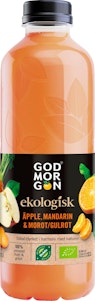 God Morgon Juice Äpple Mandarin & Morot EKO 850ml God Morgon