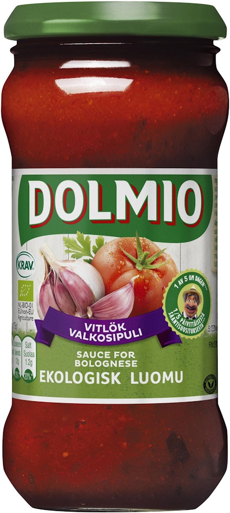 Dolmio Pastasås Vitlök EKO/KRAV Dolmio