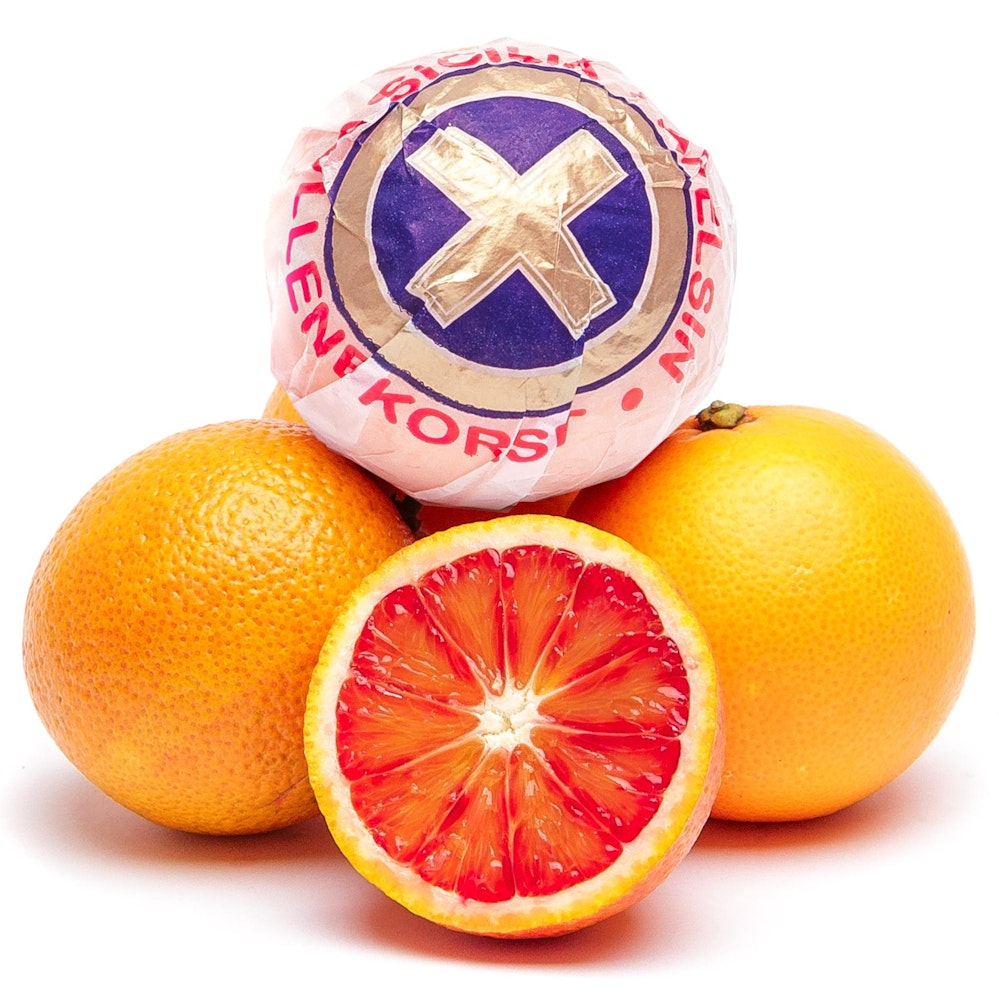 Frukt & Grönt Apelsin Röd "Moro" Klass1