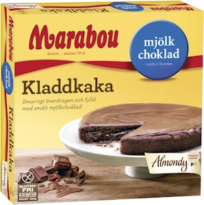 Almondy Marabou Kladdkaka Glutenfri Fryst 420g Almondy