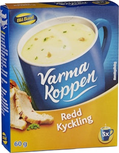Blå Band Soppa Redd Kyckling 3x2dl Varma Koppen
