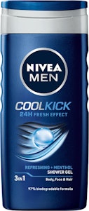 Nivea Shower Gel Cool Kick 250ml Nivea for Men