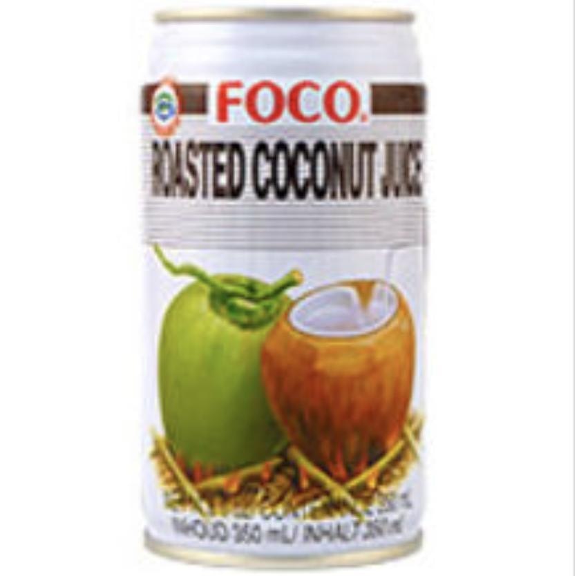 Foco Juice Rostad Kokosnöt 350ml Foco