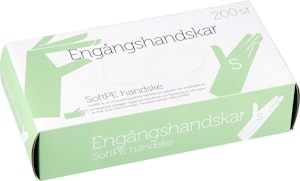 Fixa Engångshanske Soft S 200-p Suqian Green