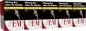 L&M Cigaretter Limpa 10-p Red Label L&M
