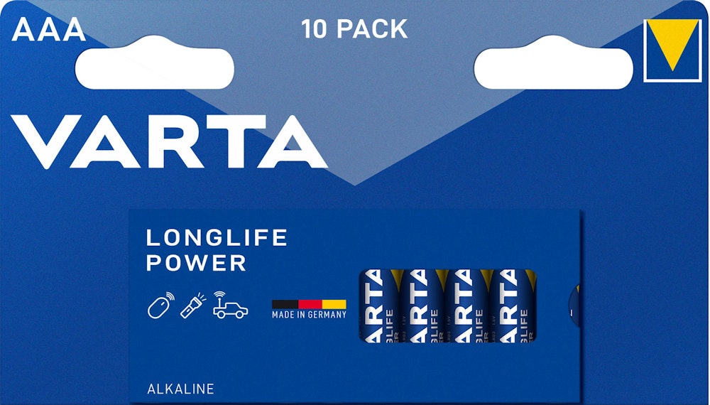 Varta Batteri Longlife Power AAA 10-p Varta