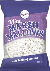 Dazzley Mini Marshmallows 150g Dazzley