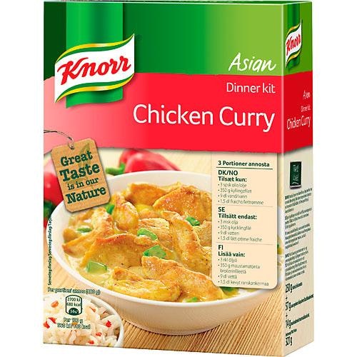 Ej sorterad Mix Chicken Curry Knorr