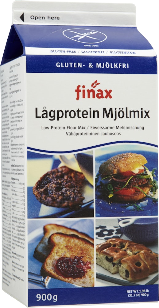 Finax Lågprotein Mjöl Glutenfri Finax